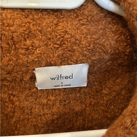 Aritzia long fuzzy cardigan sz small oversized fit - Picture 2 of 3